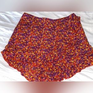 Floral Flowy Shorts